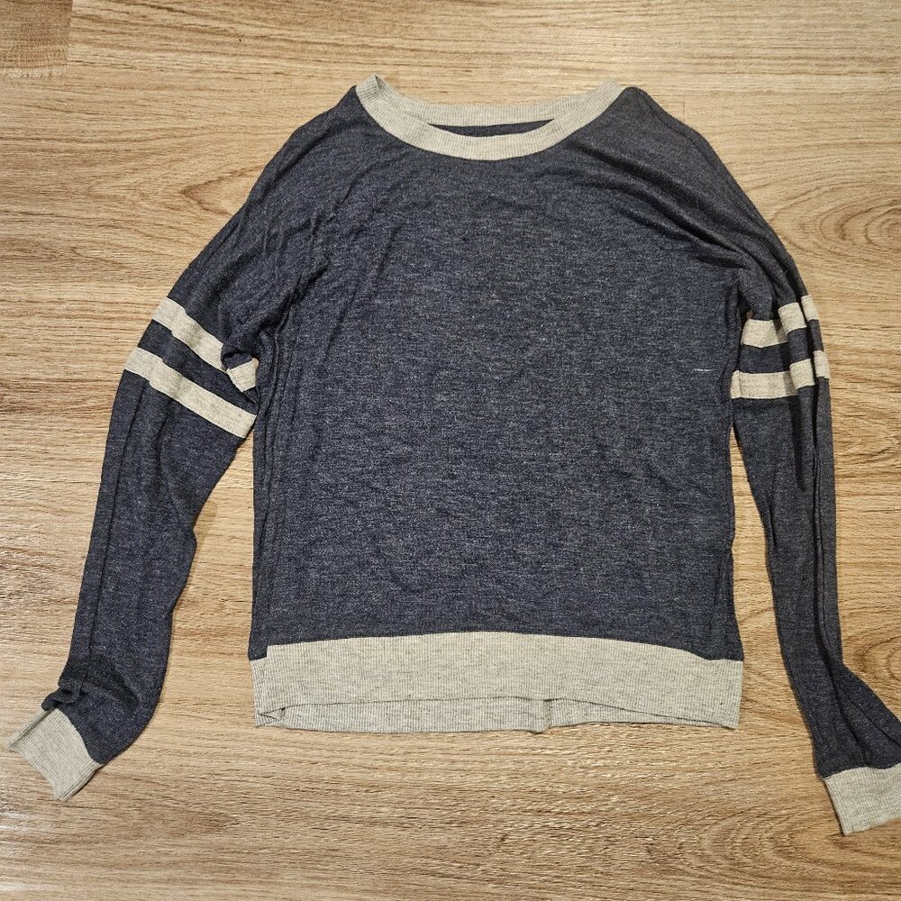 Casual Women's Navy Blue Long Sleeve